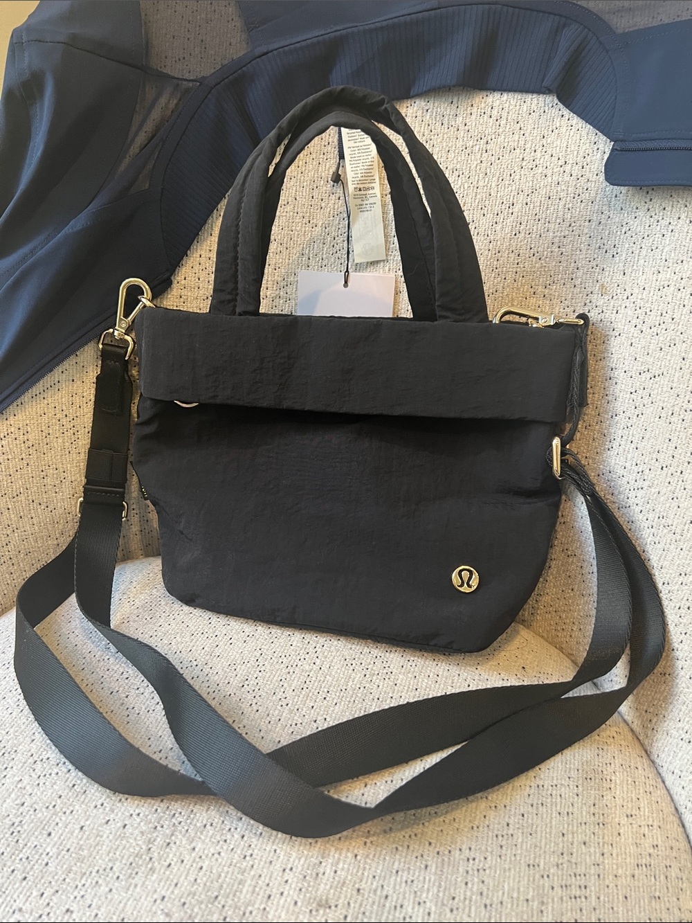 lululemon Black Top-Handle Crossbody Bag